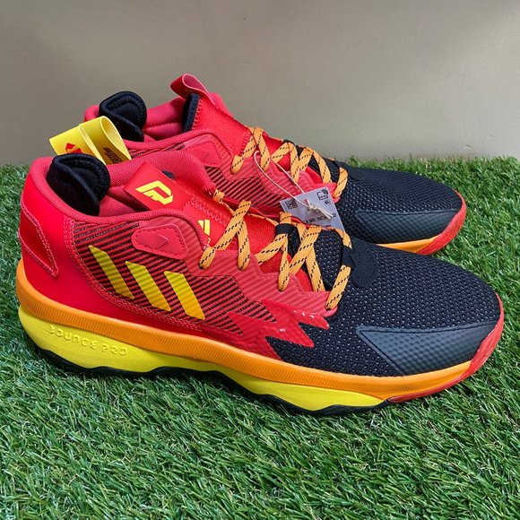 Adidas Dame 8 Pixar Mr. Incredible Red Basketball Shoes HR1562 Men Size 11 NEW main image 4